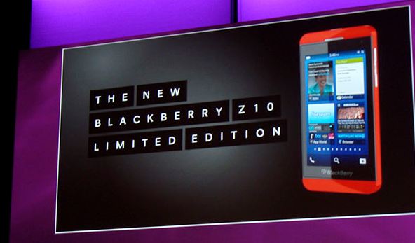 BlackBerry a punto de enviar su edición limitada del Z10 a los desarrolladores