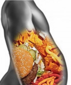 hombre como basurero